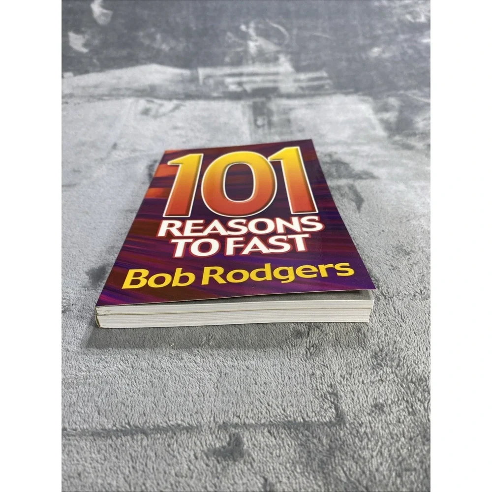Bob Rodgers 101 Reason To Fast + The 21 Day Fast Revolutionize Your Life VTG NEW
